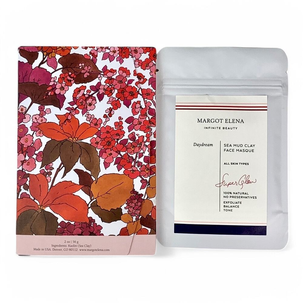 Margot Elena Daydream Sea Mud Clay Face Masque Mask 2oz